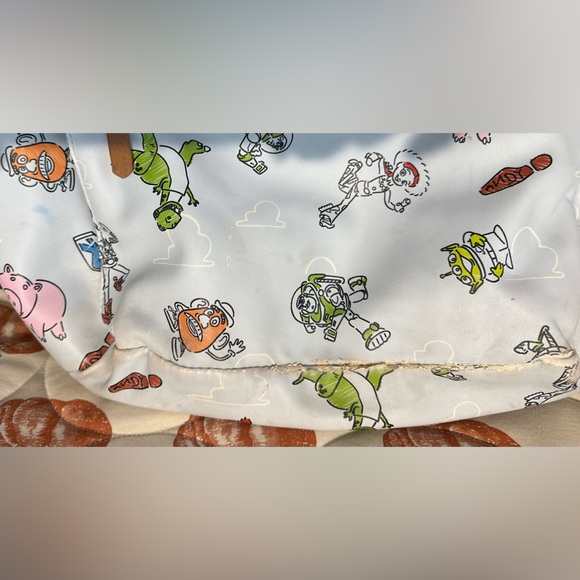 Petunia pickle bottom Toy Story diaper bag and Fanny pack.